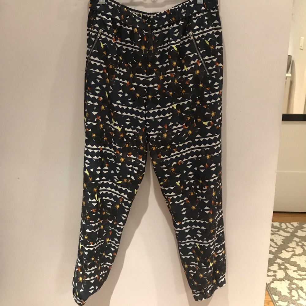 J crew patterned pants